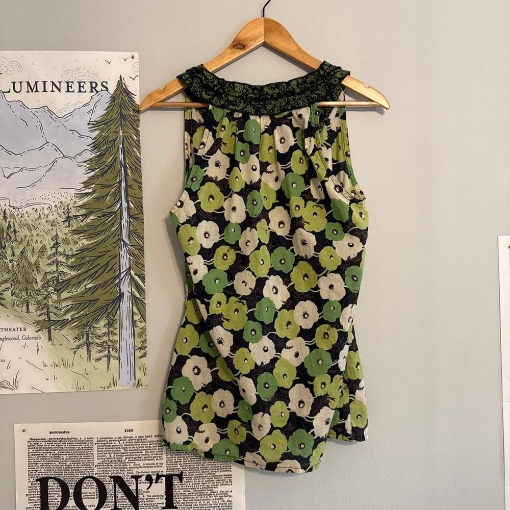 Mix Nouveau Floral Paisley Tank Top - Picture 2 of 6
